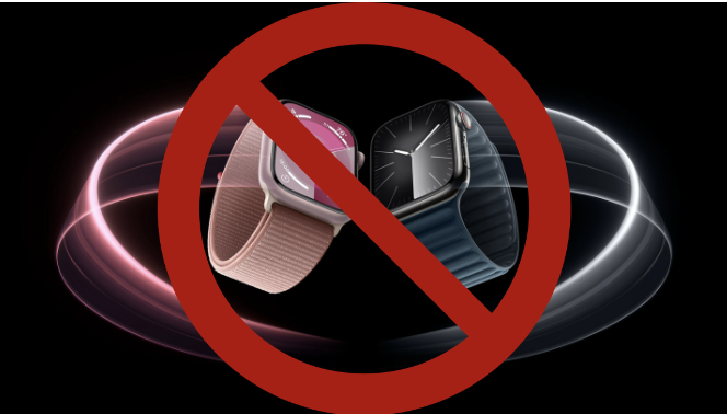 The Apple Watch is BANNED!